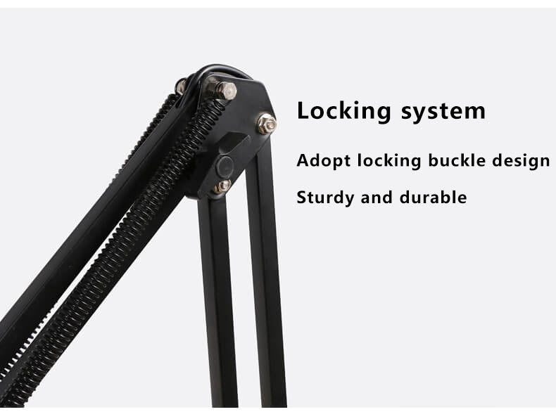 Skorter | LED Foldable Long Arm Clip Eye Protection USB Reading Table Lamp