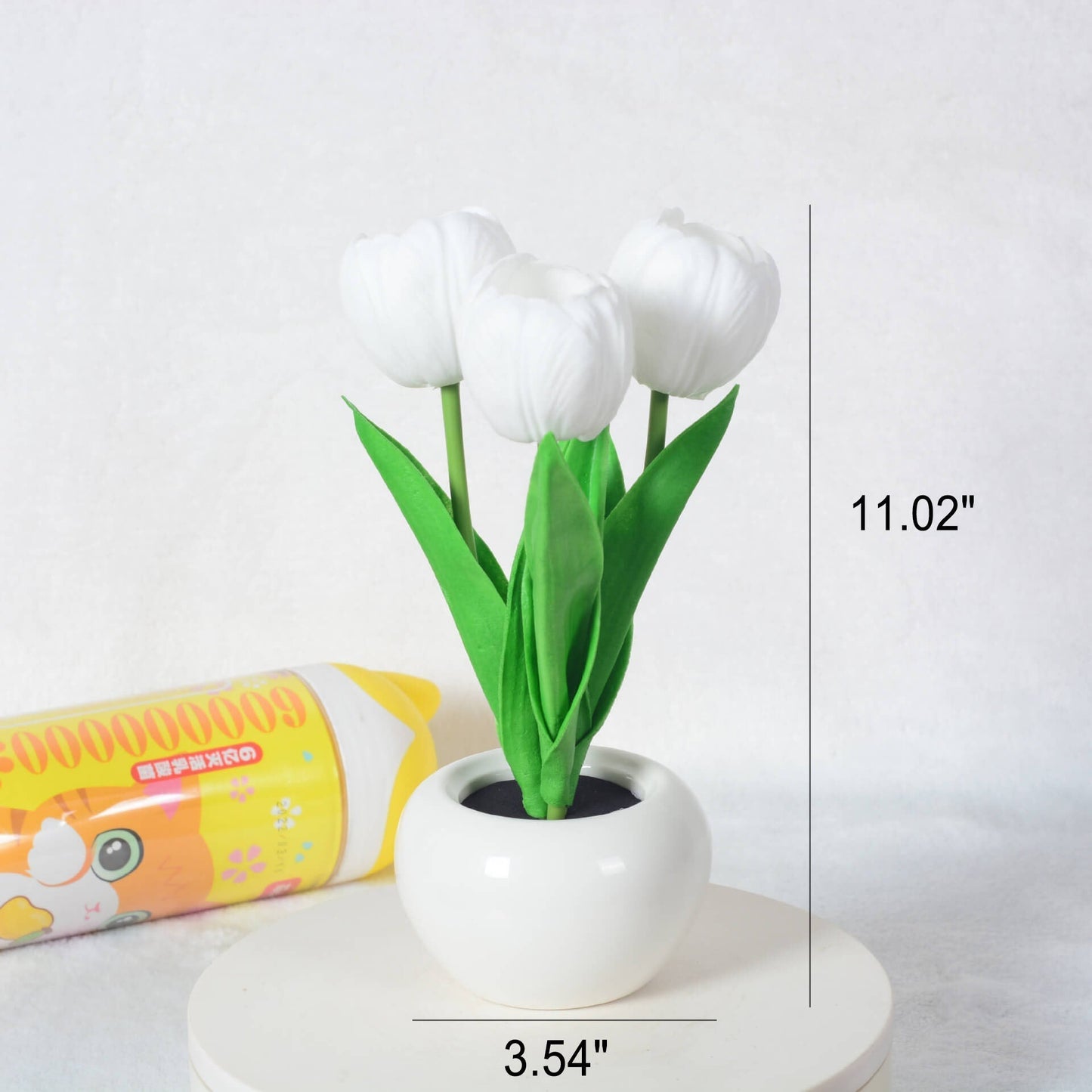 Skorter | Modern Creative Simulation Tulip Peony LED Night Light Table Lamp