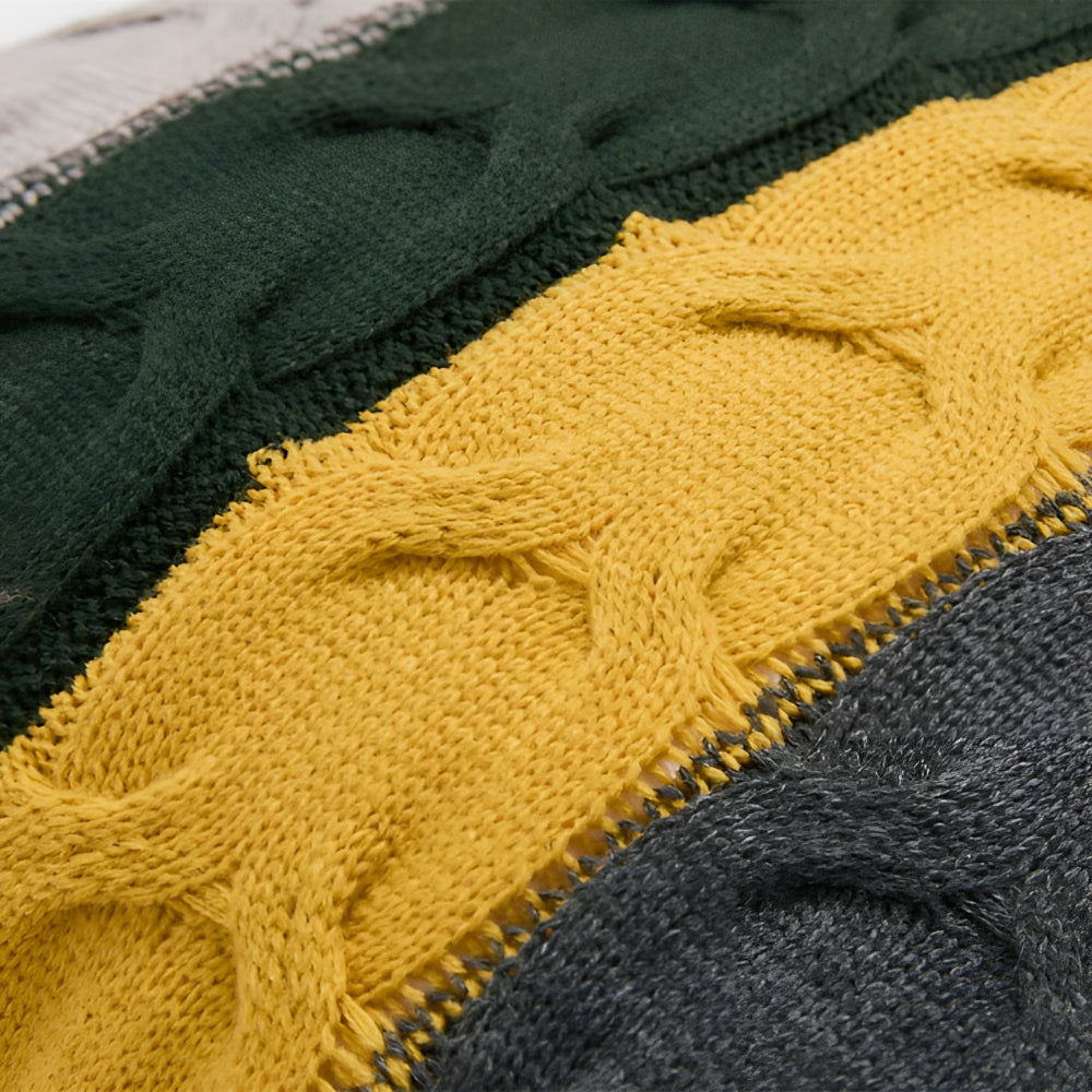 Skorter | Colorful Radiance Knit Cushion