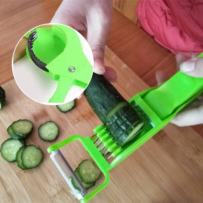 skorter | 2 In 1 Vegetable Cutter with Peeler