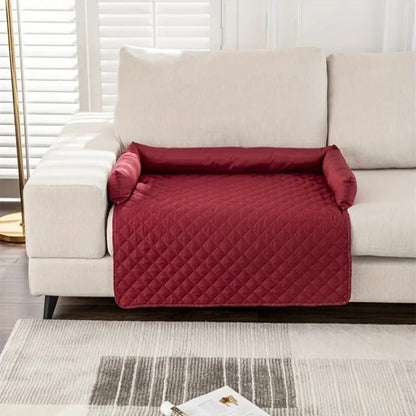 Skorter | Bolstered Quilted Pet Sofa Protector