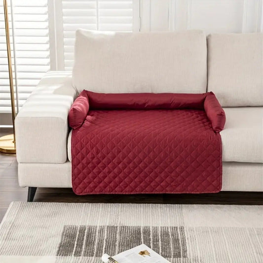 Skorter | Bolstered Quilted Pet Sofa Protector