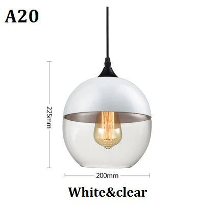 Skorter | EternaGlow Pendant Light made of Glass and Wood | Elegant Design for Your Home
