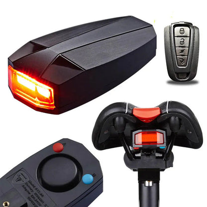 Skorter | Bicycle Rear Light Remote Control Alarm Lock