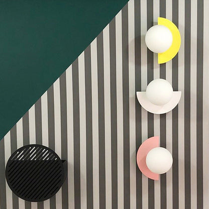 Skorter | Valentina Modern LED Wall Lamp Metal Glass Bedroom Living Room