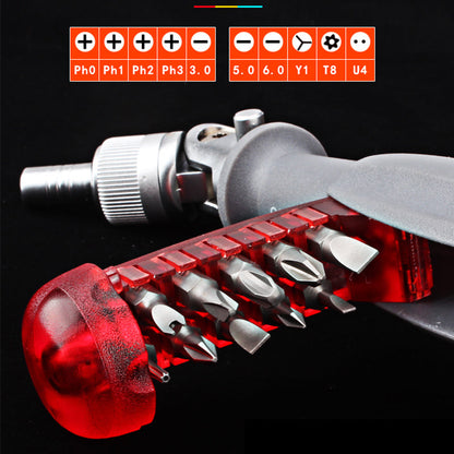 Skorter | 10 In 1 Ratchet Multitool Screwdriver Set