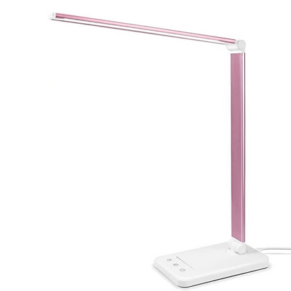 Skorter | LED Desk Lamp - Table Lamp with USB Charger Port, 5 Light Settings and Brightness Levels