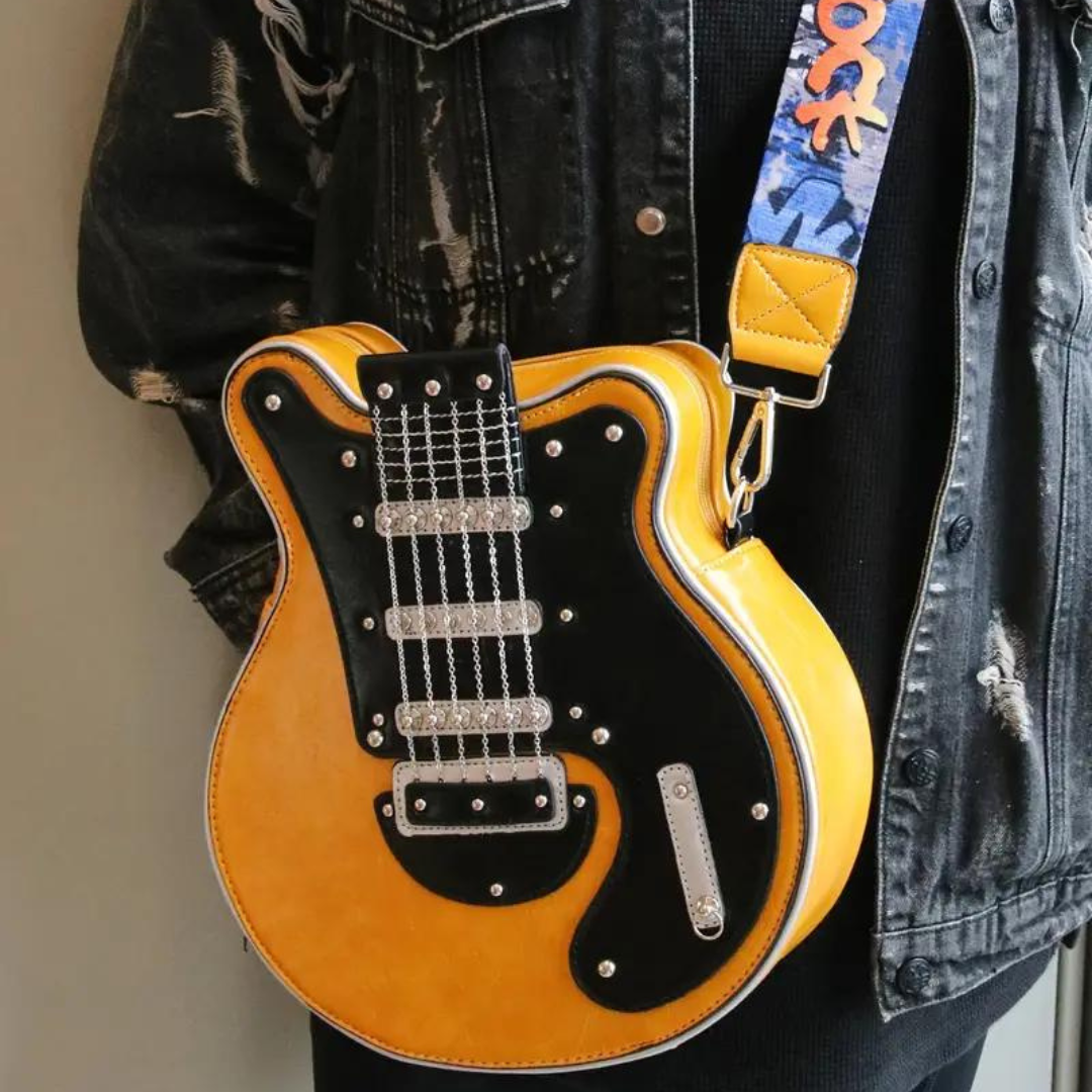 Skorter | Elevate your style with the Rockstar guitar bag shoulder bag chic