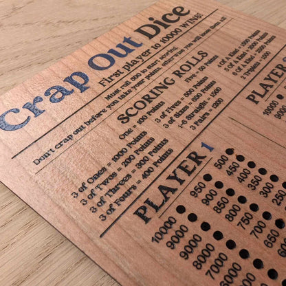 Skorter | Crap Out Dice Scoreboard