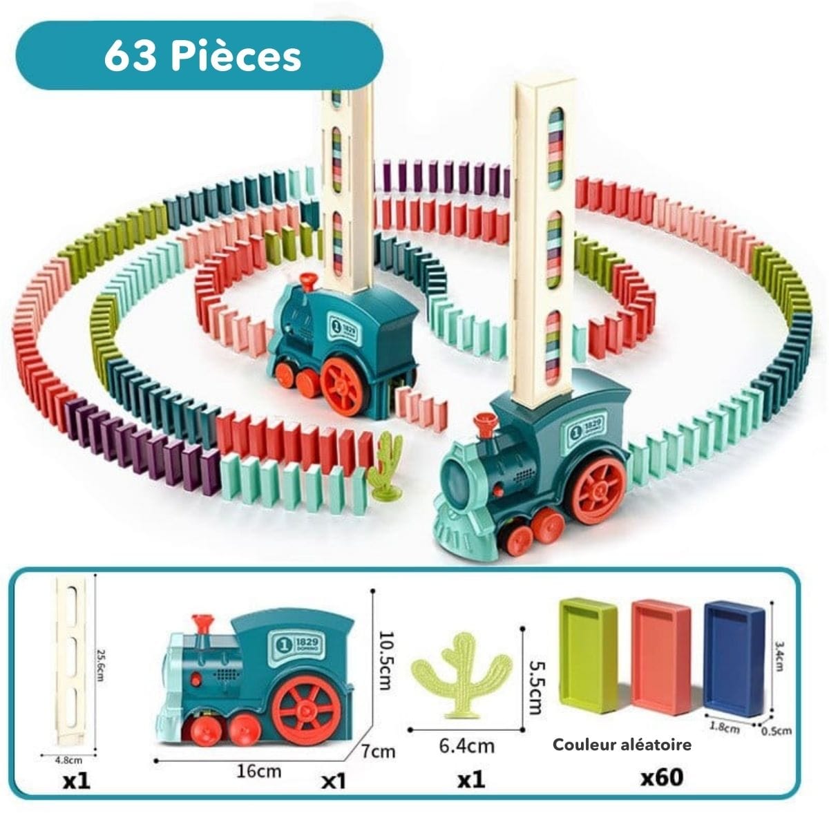 Skorter | Automatic Domino Train | Creative Educational Toy for Kids