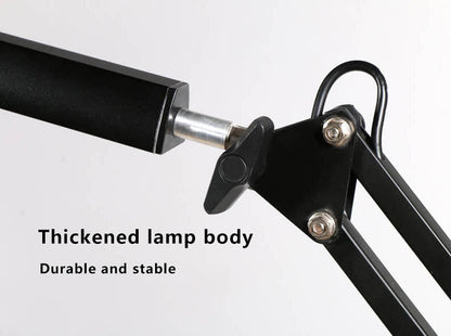 Skorter | LED Foldable Long Arm Clip Eye Protection USB Reading Table Lamp