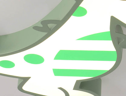 Skorter | DinoBright LED Ceiling Light | Creative Dinosaur Design | Children's Room Lamp | Warm & White Light | Dimmable