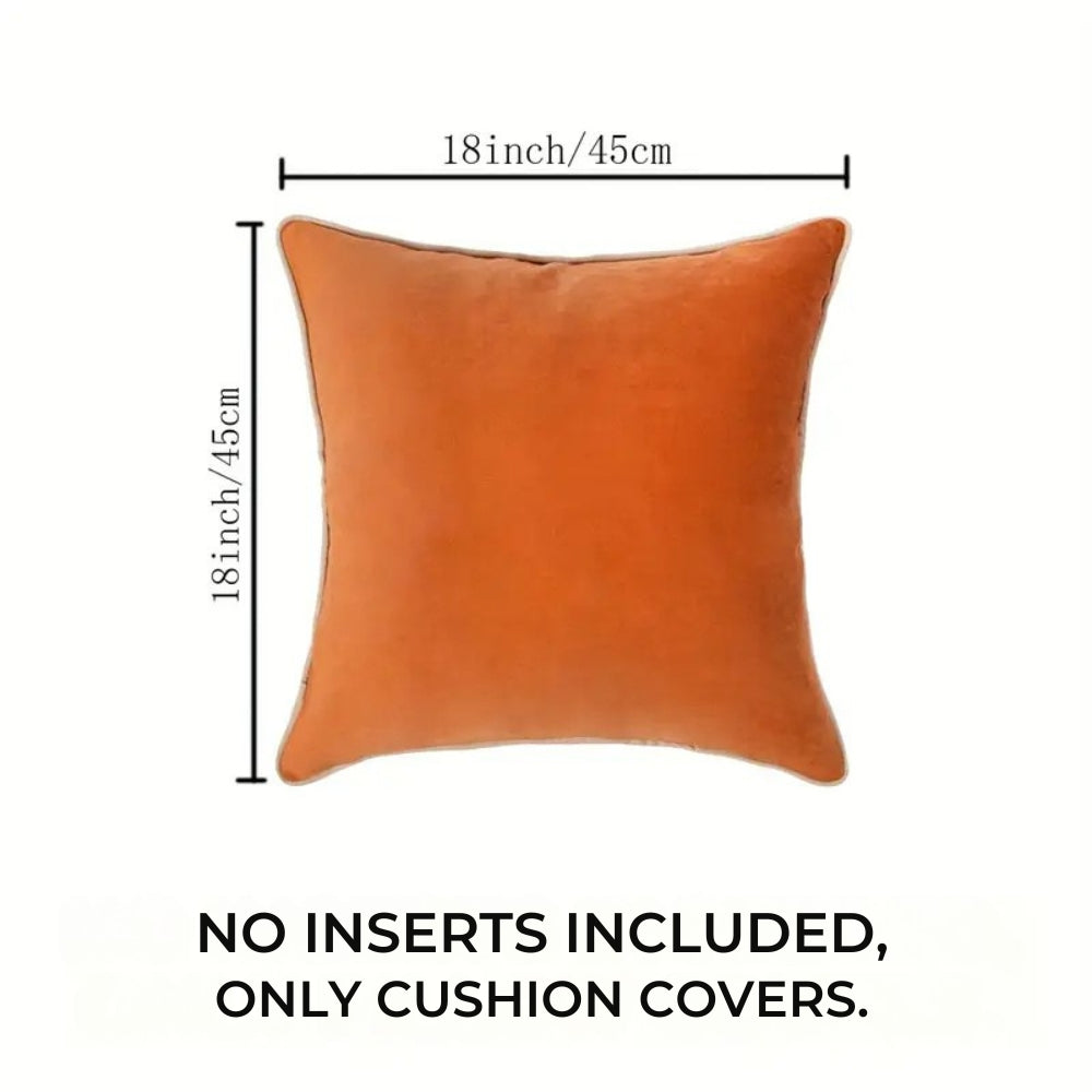 Skorter | Ember Soft Two-Tone Cushion Covers