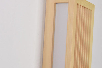 Skorter | ShizuLight | Japanese Wooden LED Wall Lamp – Minimalist Zen-Inspired Lighting