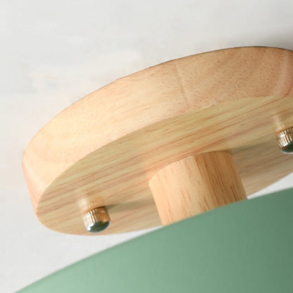 Skorter | Scandinavian round LED semi-flush mount ceiling light