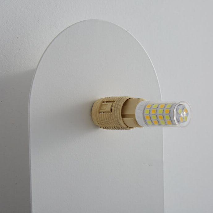 Skorter | Nordic wall lamp with glass ring base, 1-light