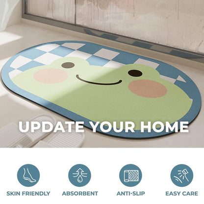 skorter | Cute Cartoon Bathroom Super Absorbent Quick Drying Mat