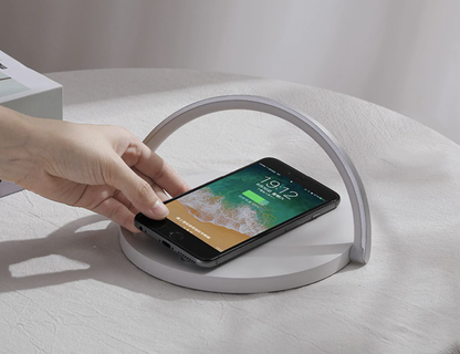 Skorter | Bowlight Design 3-in-1 Night Light – Wireless Charger & Lamp