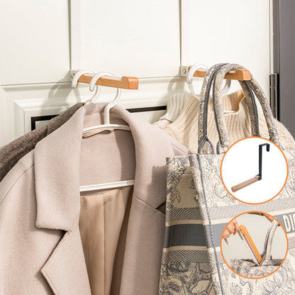 Skorter | Folding Wood Over The Door Hooks