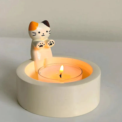 Skorter | Cute Cat Candle Holders