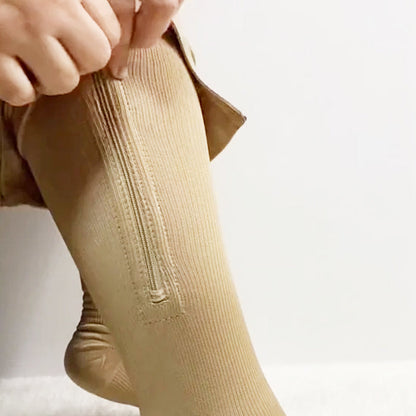 Skorter | Elastic Compression Socks with Zipper
