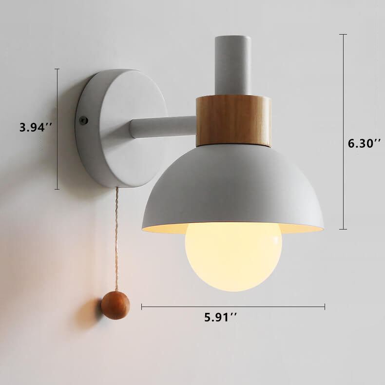 Skorter | Nordic Macaron Globe 1-Light wall lamp