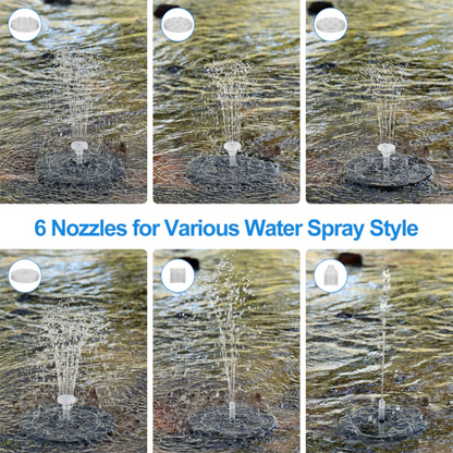Skorter | Garden Water Fountain With LED Light