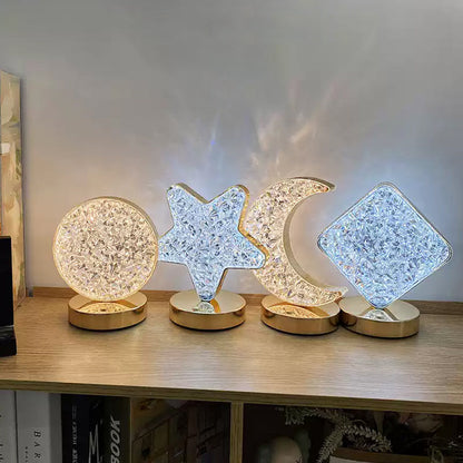 skorter | Star Moon Metal Table Lamp