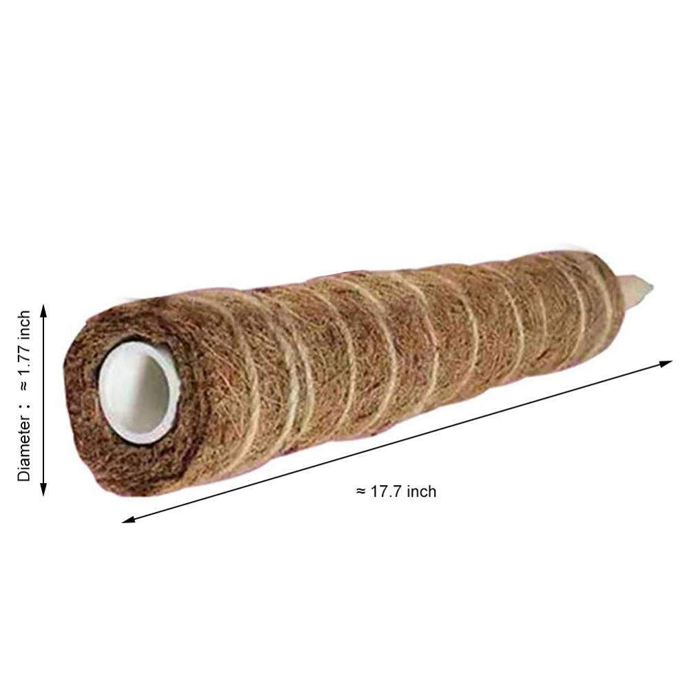 Skorter | Coconut moss stick for climbing plants – Natural climbing aid for houseplants and garden