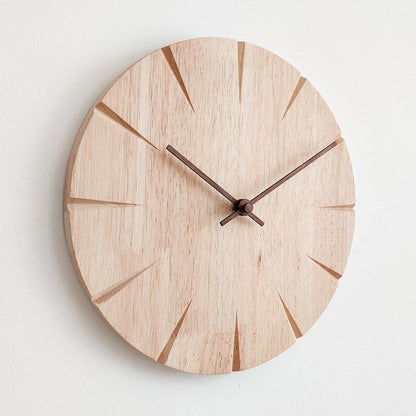 Skorter | ElegantWood - Wood Cut Wall Clock