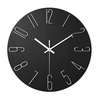 Skorter | Noble Wall Clock – Modern & Silent Clock for Living Room