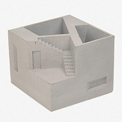 Skorter | Creative Miniature Building Pen Holder & Desktop Decoration, for Pencils, Makeup Brushes, Toothbrushes & More