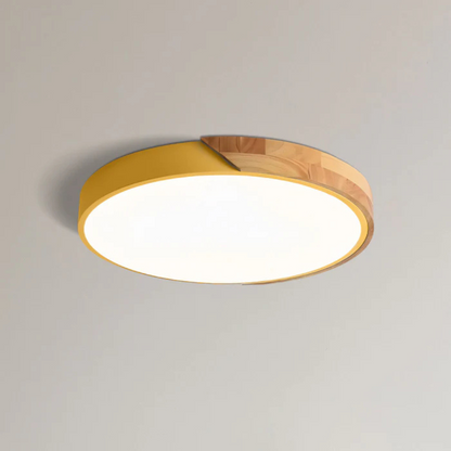 Skorter | Delos – Scandinavian Wooden LED Ceiling Light | Modern Energy-Efficient Interior Lighting