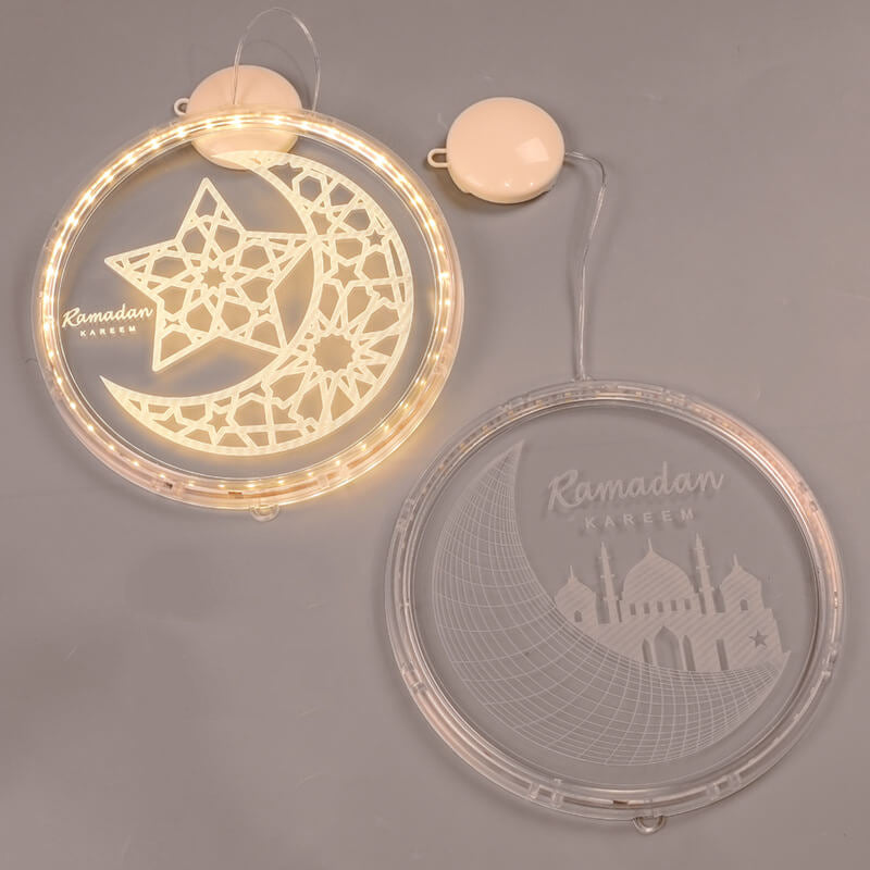 Skorter | Eid Ramadan Moon Castle LED Decorative Window Light