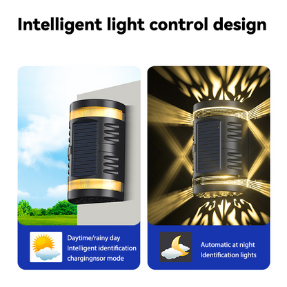 Skorter | Solar lamp with intelligent light control – outdoor wall light with automatic night detection
