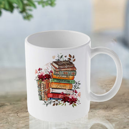 skorter | Floral Music Album Swiftea Mug