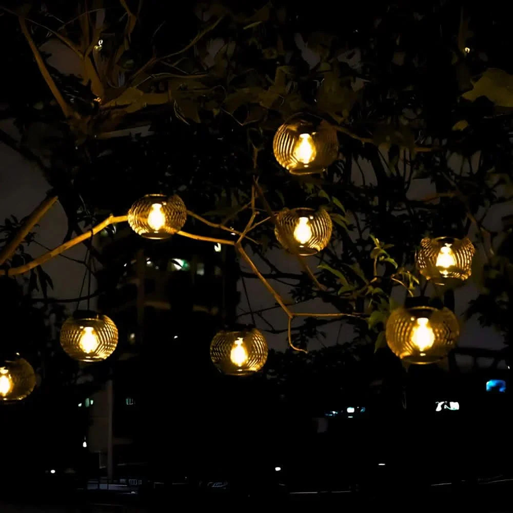 Skorter | Sunny Garden Solar Lantern – Waterproof LED Outdoor Light with Auto Sensor