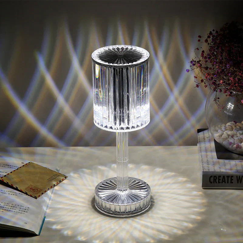Skorter | Dimmable Crystal Table Lamp With Modern Design