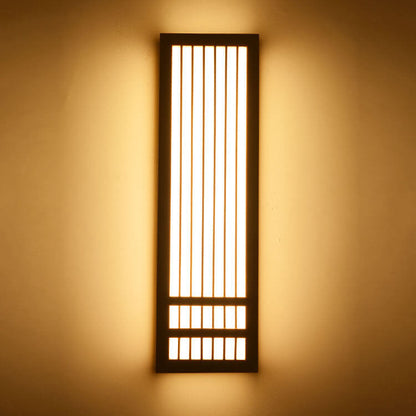 Skorter | ShizuLight | Japanese Wooden LED Wall Lamp – Minimalist Zen-Inspired Lighting