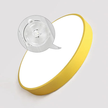 Skorter | Eterna LuxeRound LED Light | Decorative round ceiling lamp for modern living room, children's room & office