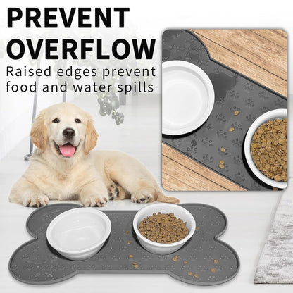 Skorter | Bone-Shaped Silicone Pet Feeding Mat