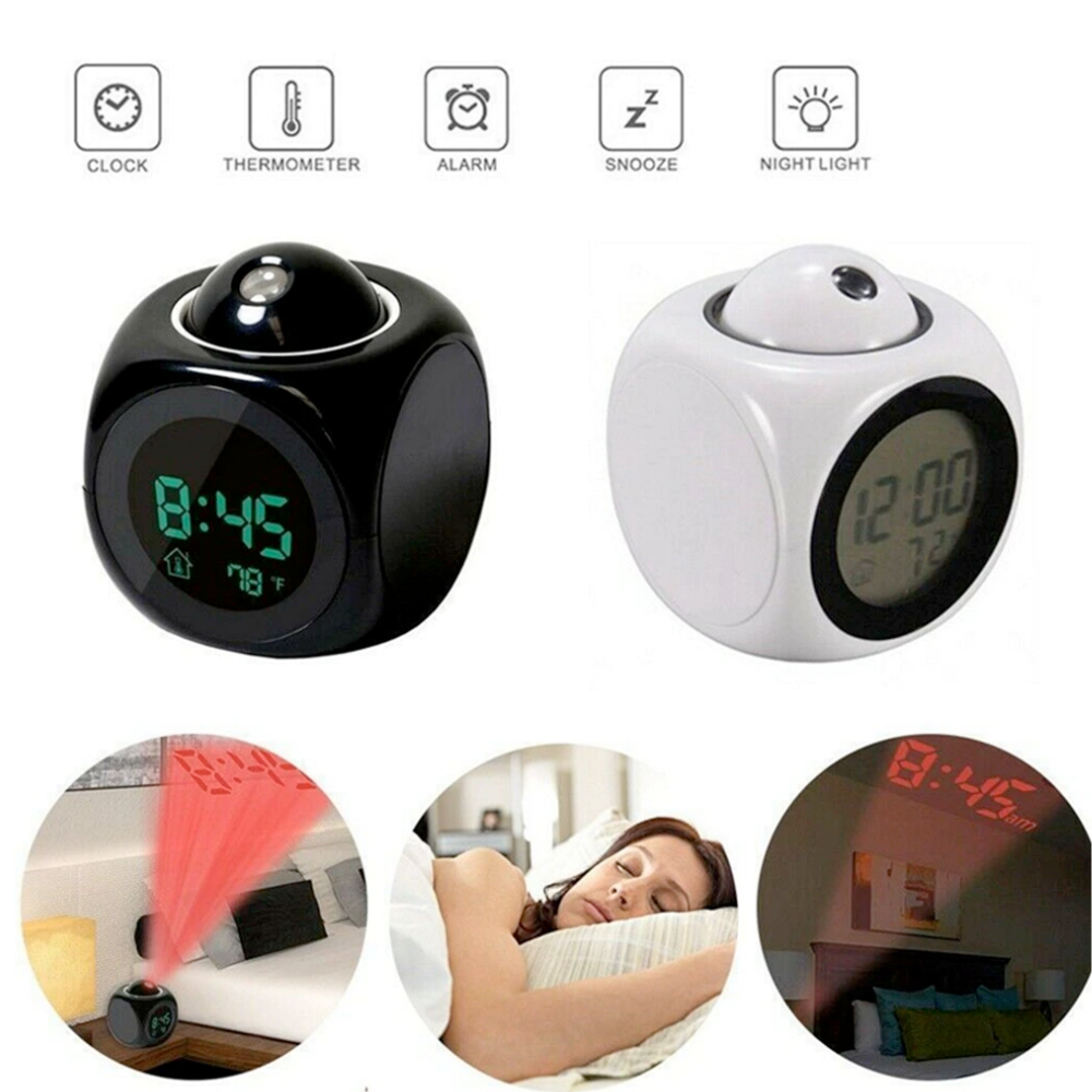 Skorter | Digital Alarm Clock with Temperature