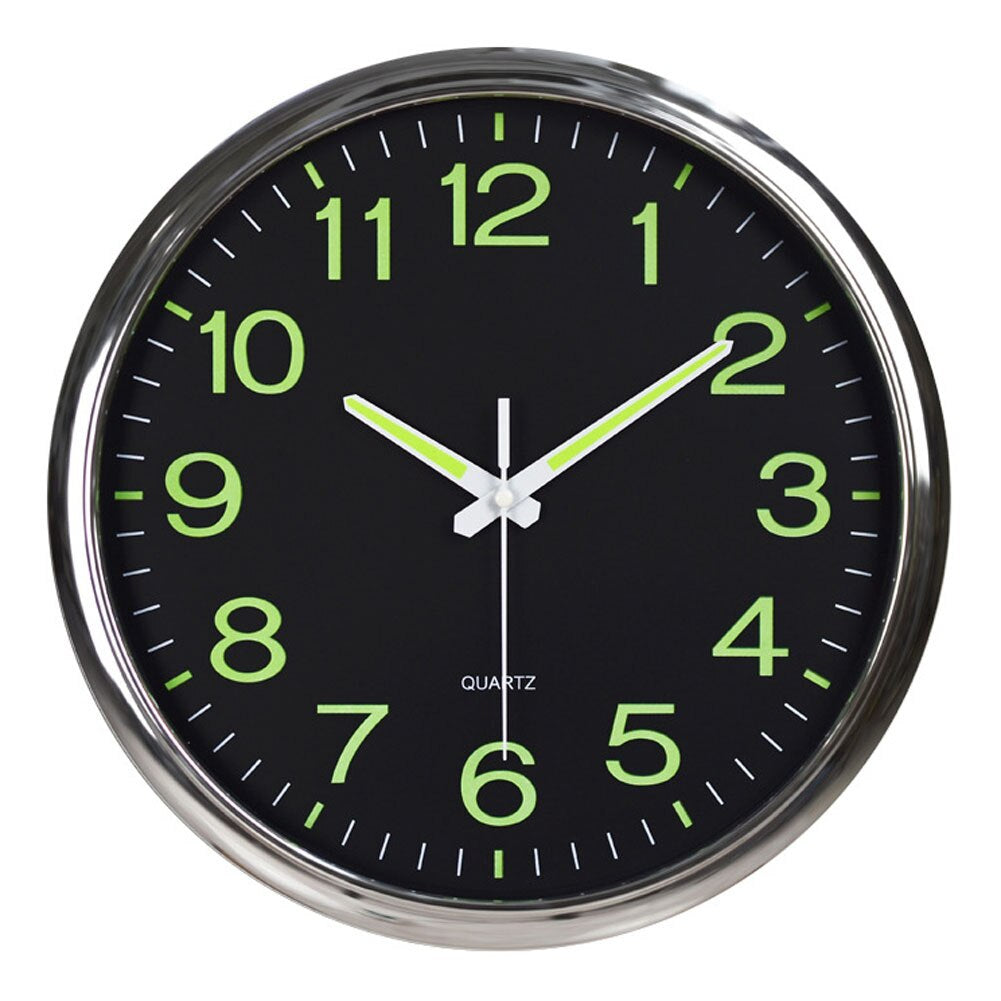 Skorter | Glow-in-the-Dark Plastic Wall Clock