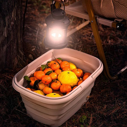 Skorter | Foldable Ultra Flex Multi-Use Basket – For Camping, BBQ and Household Use