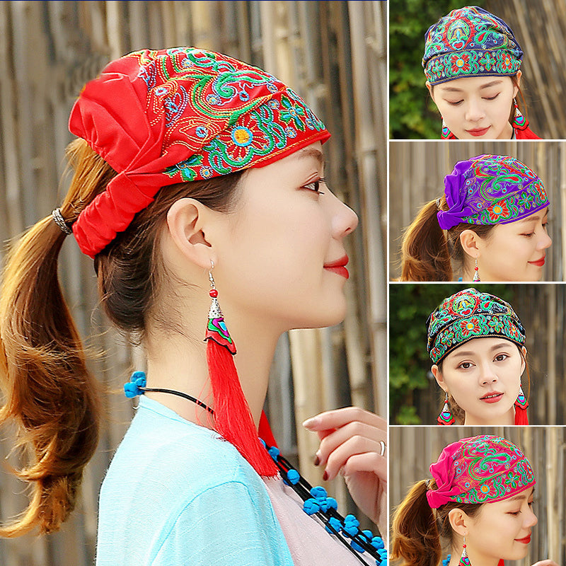 Skorter | Ethnically embroidered turban