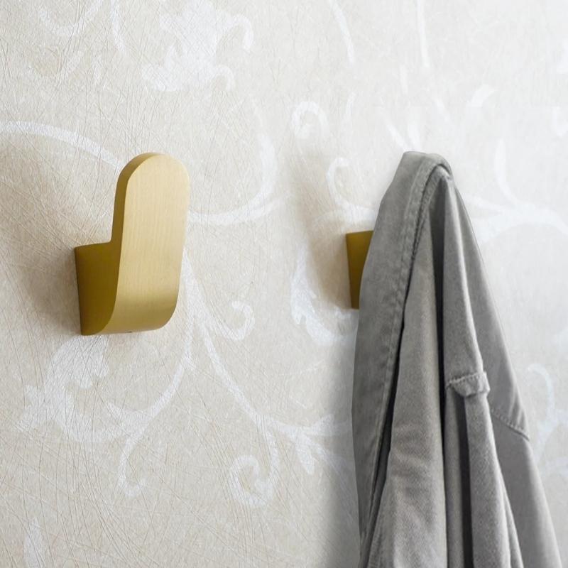 Skorter | Lauren Golden Brass Dress Wall Hook