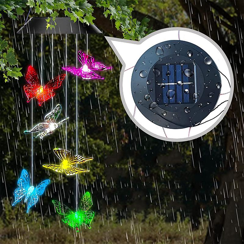 Skorter | Solar-powered butterfly lights