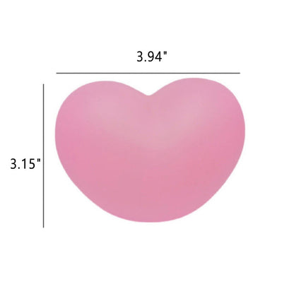 Skorter | LuvSphere Silicone LED Night Light | Heart-Shaped Design | Table Lamp | Warm Mood Light | Decorative
