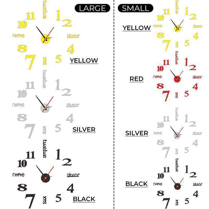 Skorter | Modern DIY non-punch wall clock