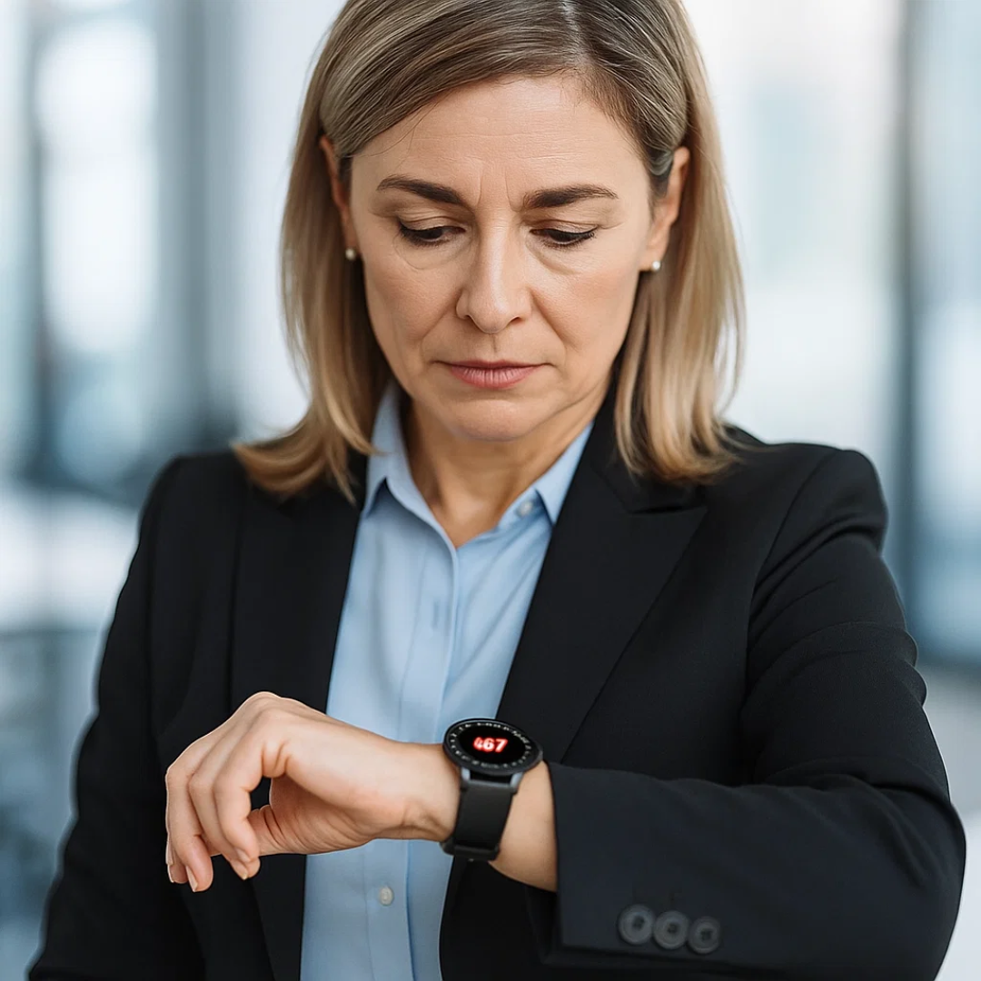 Skorter | CardioSense – Medical ECG Smartwatch with Osram Sensor & 24/7 Health Monitoring